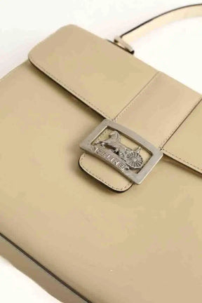 Sac à main Celine Crécy Beige en Cuir verni