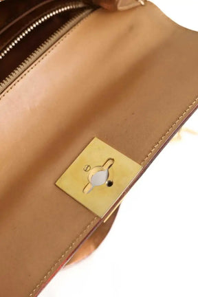 Sac à main Celine Gancini Macadam Marron en Cuir
