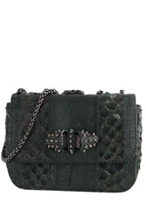 Sac à main Christian Louboutin Vert en Cuirs exotiques - Seconde Main