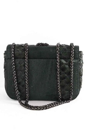 Sac à main Christian Louboutin Vert en Cuirs exotiques