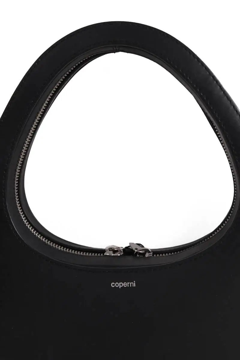 Sac à main Coperni Swipe Bag Noir en Cuir