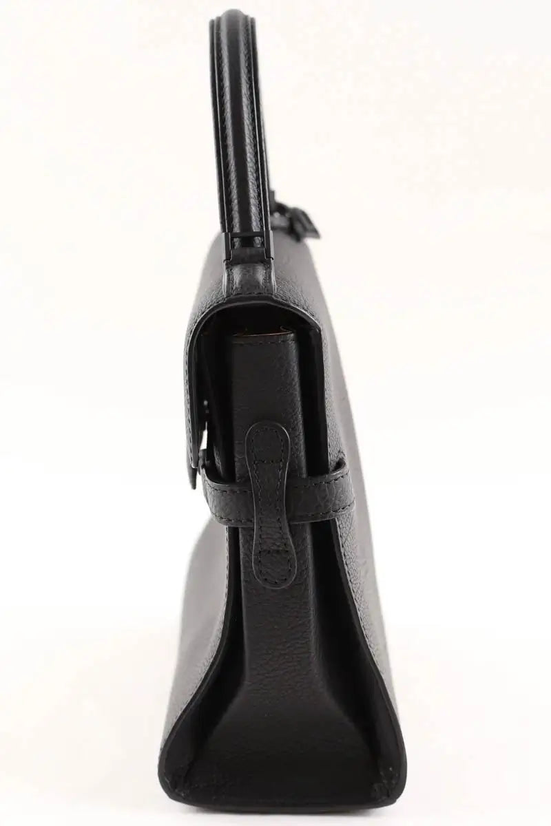 Sac à main Delvaux Tempête PM Noir en Cuir