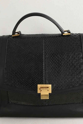 Sac à main Elie Saab Noir en Cuir