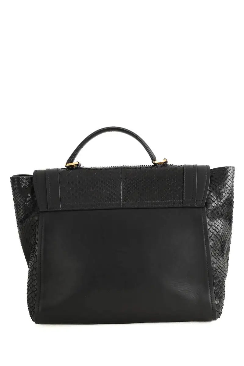 Sac à main Elie Saab Noir en Cuir