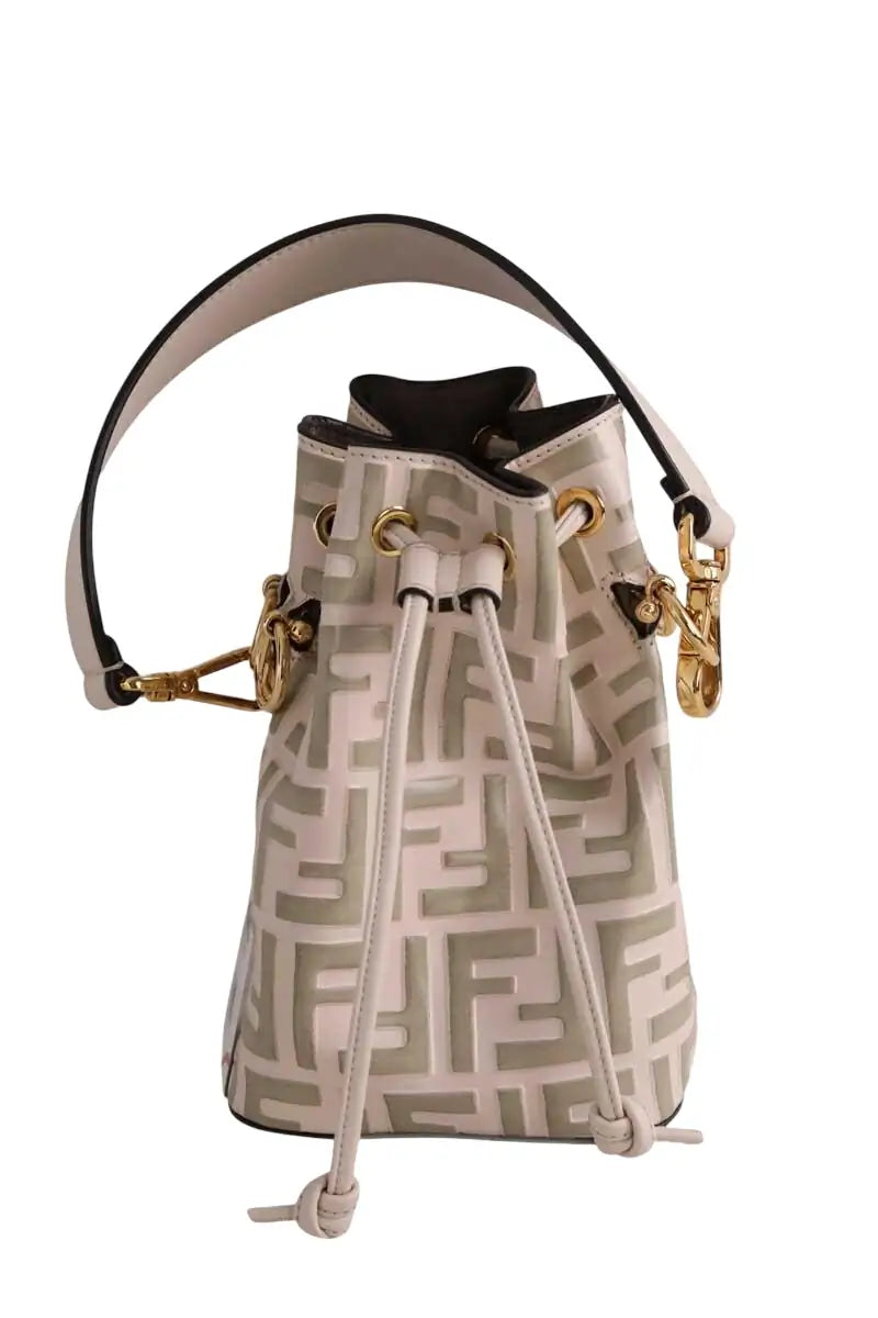 Sac à main Fendi Mon Tresor Beige en Cuir - Seconde Main