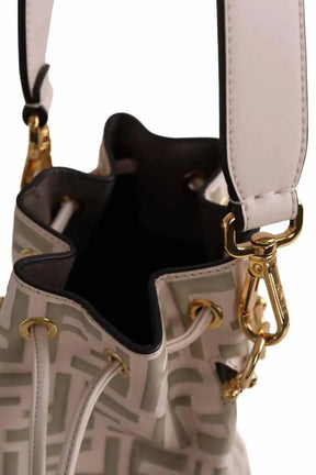 Sac à main Fendi Mon Tresor Beige en Cuir