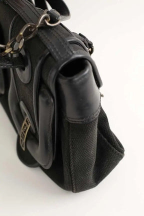 Sac à main Fendi Noir en Coton