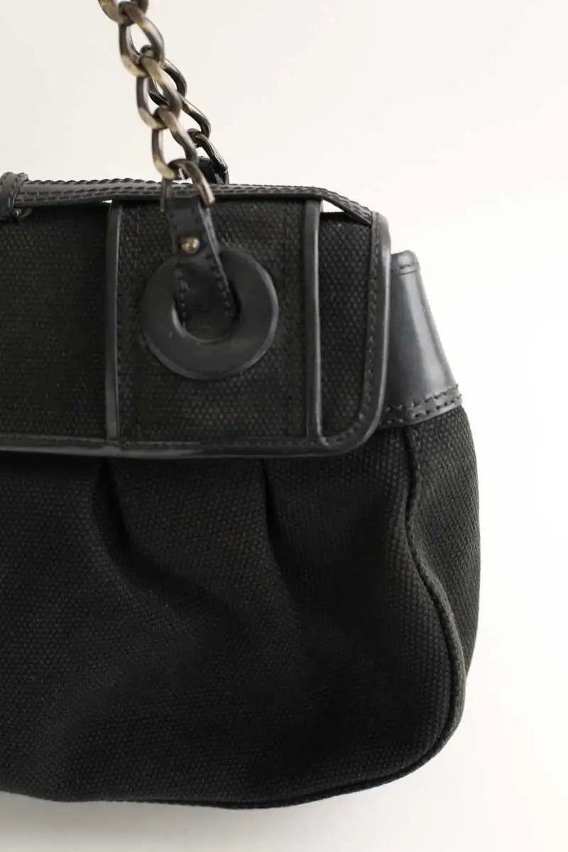 Sac à main Fendi Noir en Coton