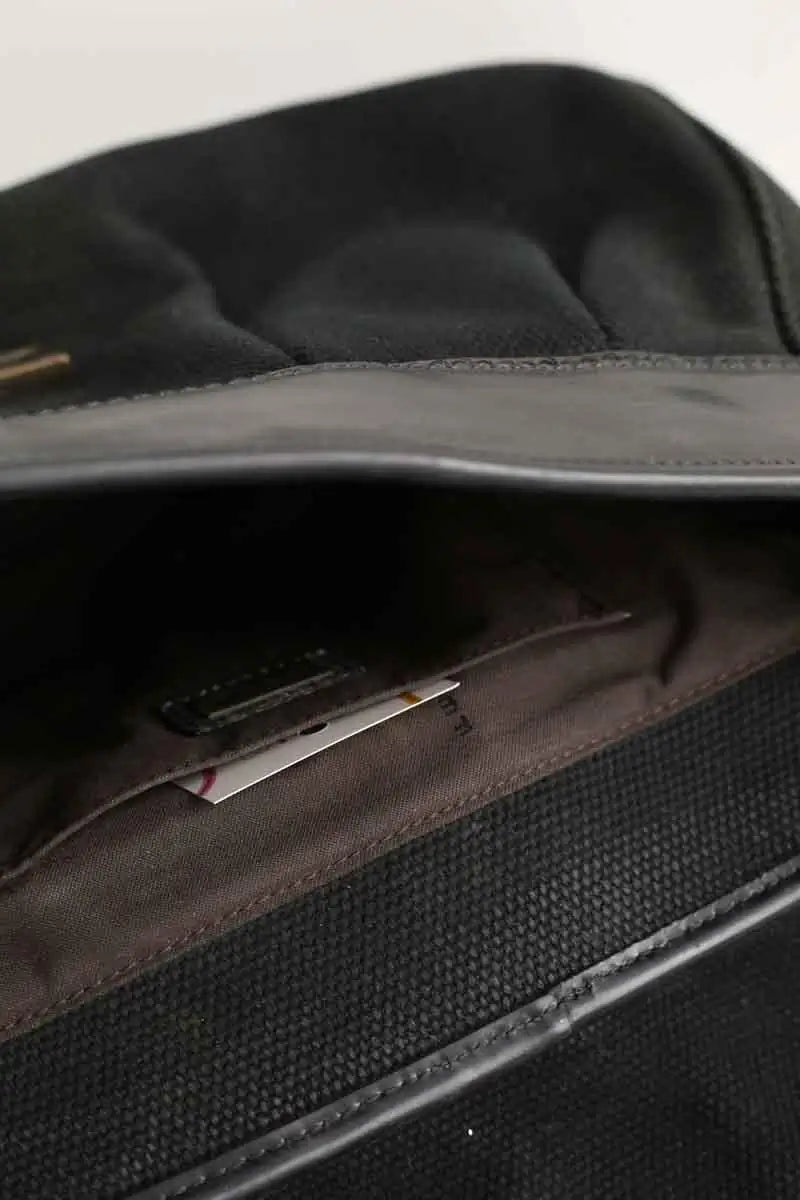 Sac à main Fendi Noir en Coton