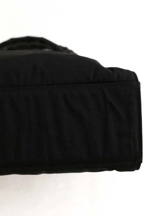 Sac à main Gucci Bamboo Noir en Tissu