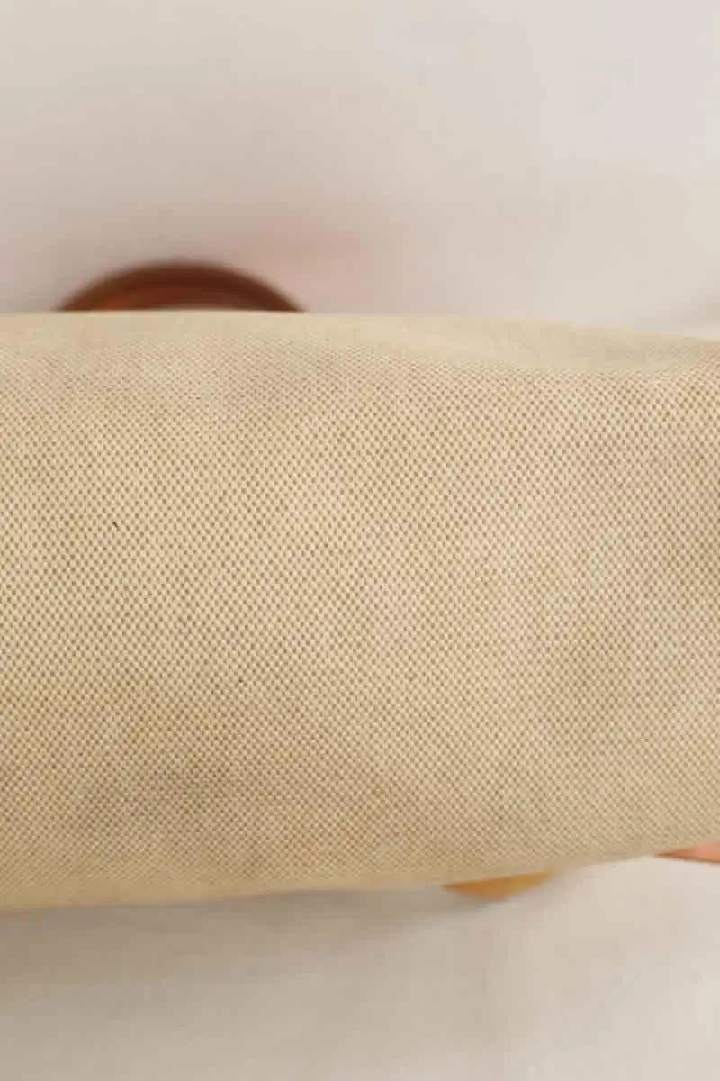 Sac à main Hermès Beige en Tissu