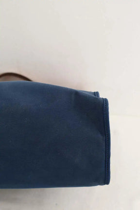 Sac à main Hermès Bleu en Coton