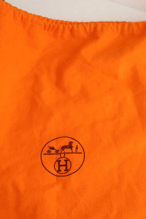 Sac à main Hermès Bleu en Coton