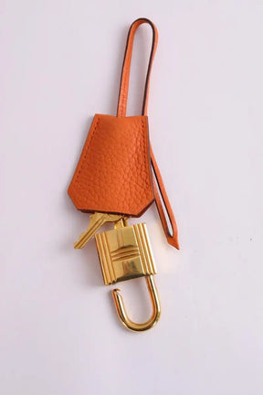 Sac à main Hermès Shoulder Birkin Bag Orange en Cuir