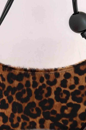 Sac à main Jacquemus le Bisou Perle Marron en Cuir