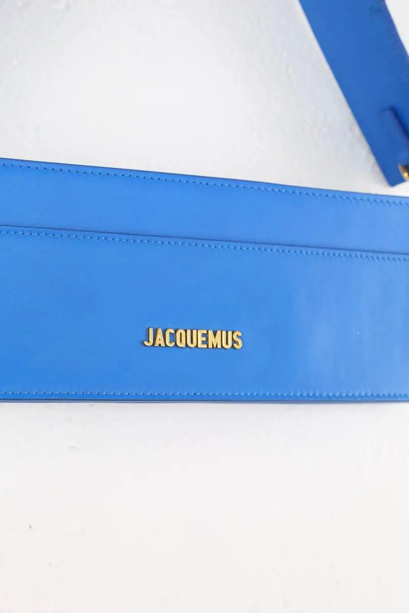 Sac à main Jacquemus Le Ciuciu Bleu en Cuir
