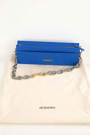 Sac à main Jacquemus Le Ciuciu Bleu en Cuir