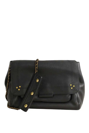 Sac à main Jérôme Dreyfuss Lulu Noir en Cuir - Seconde Main