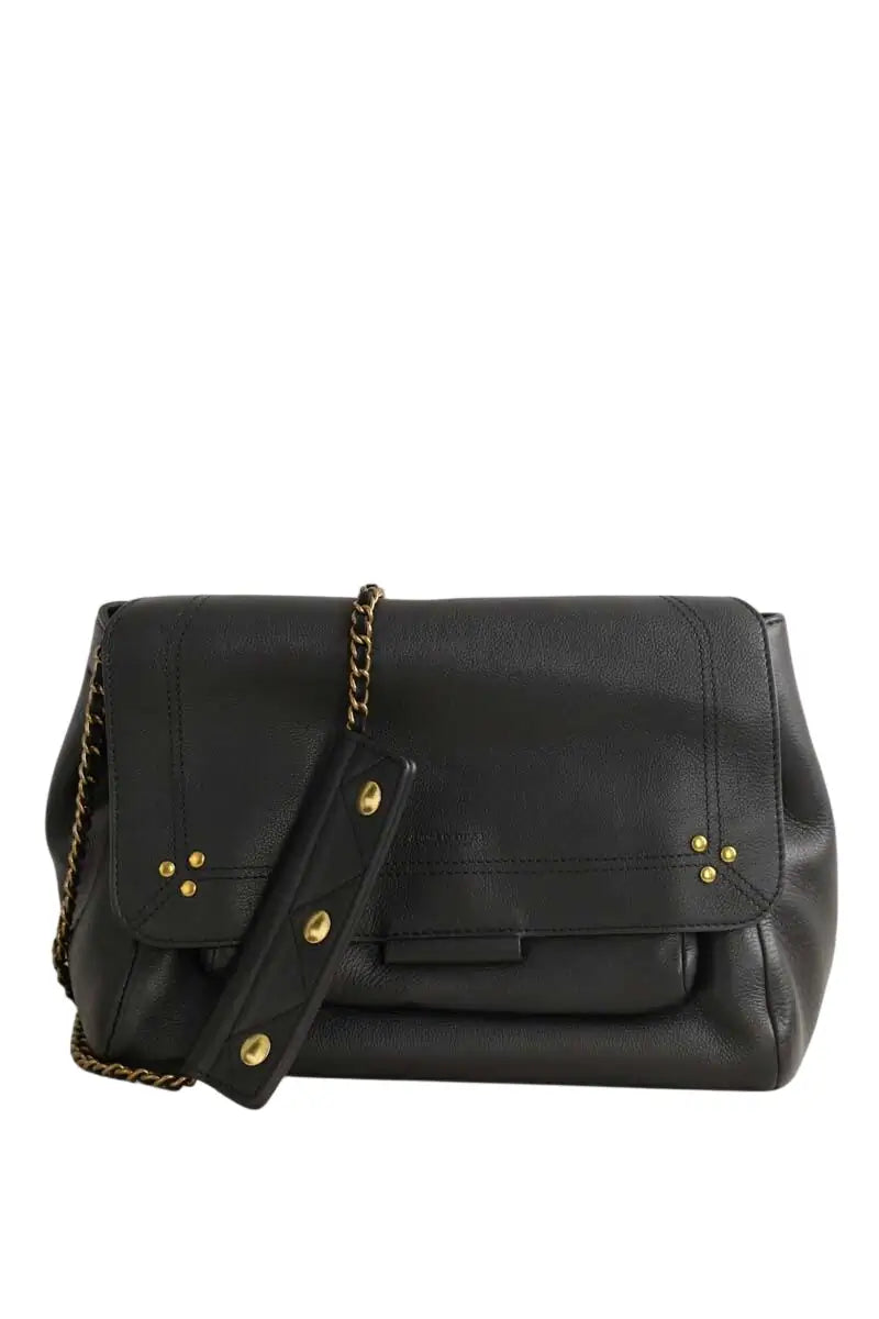 Sac à main Jérôme Dreyfuss Lulu Noir en Cuir - Seconde Main