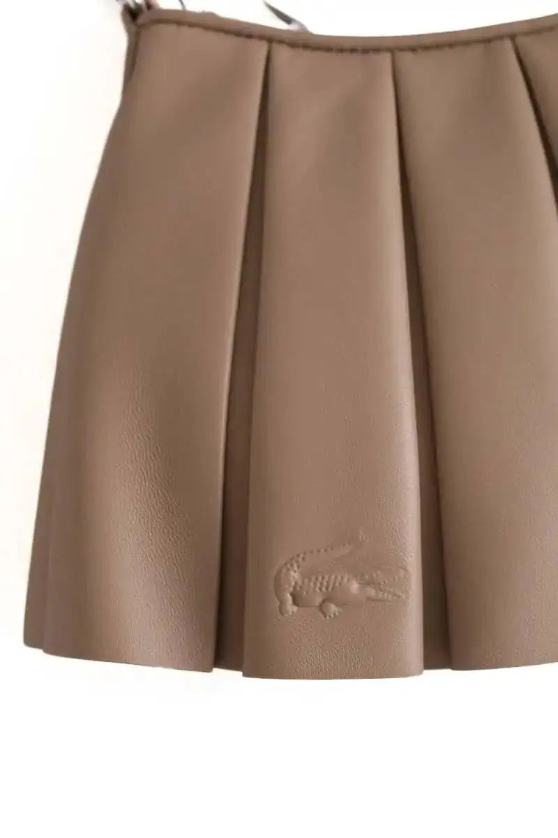 Sac à main Lacoste Beige en Cuir