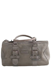 Sac à main Longchamp Gris en Cuir - Seconde Main