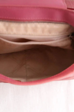 Sac à main Longchamp Rose en Cuir