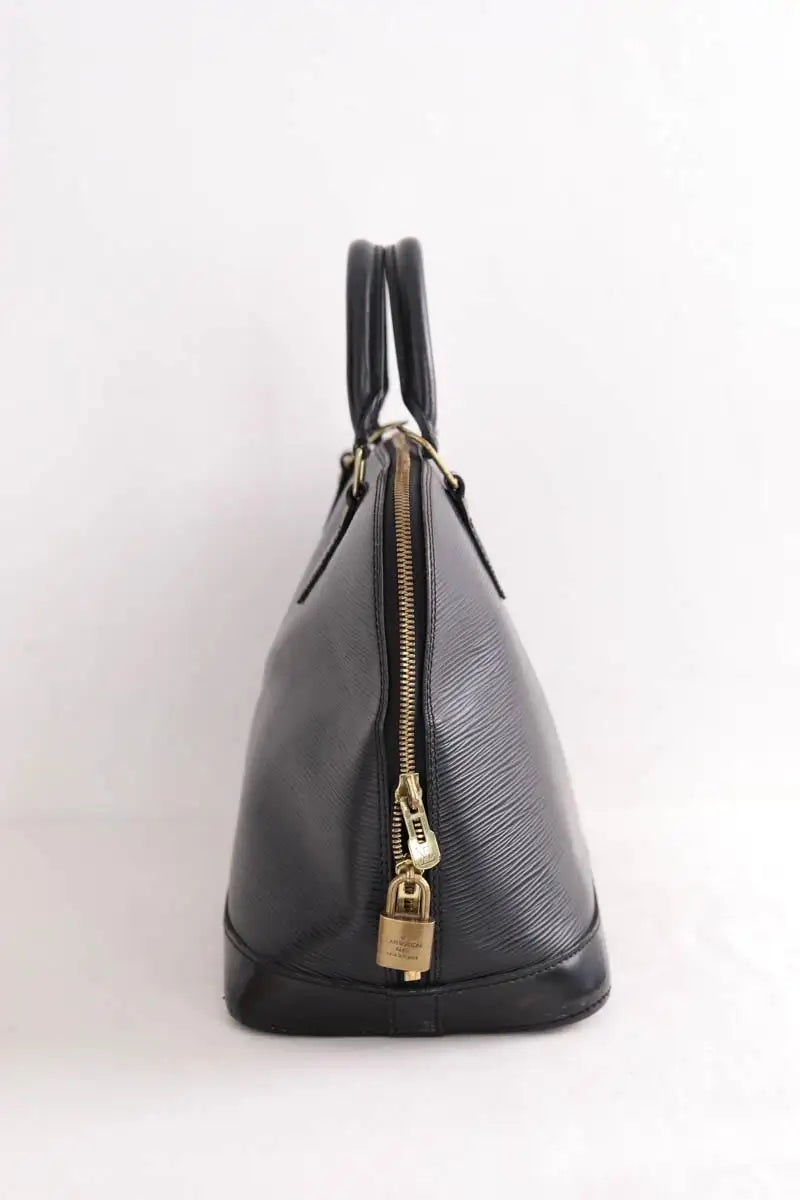 Sac à main Louis Vuitton Alma  Noir en Cuir