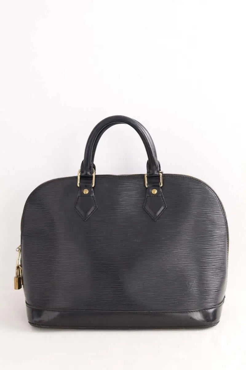 Sac à main Louis Vuitton Alma  Noir en Cuir