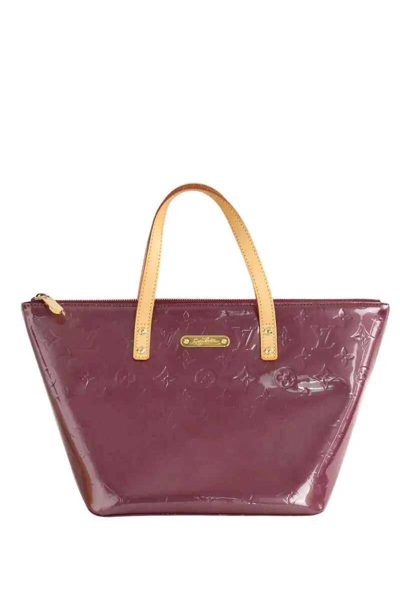 Sac à main Louis Vuitton Bellevue Bordeaux en Cuir verni - Seconde Main