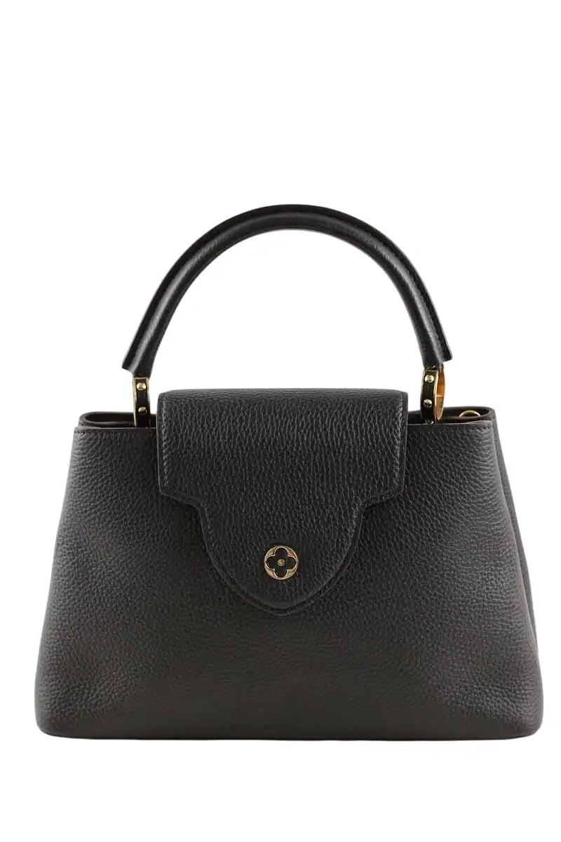 Sac à main Louis Vuitton Capucines Noir en Cuir - Seconde Main