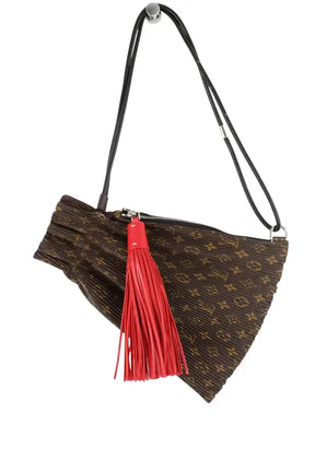 Sac à main Louis Vuitton Explorer plisse Marron en Cuir - Seconde Main