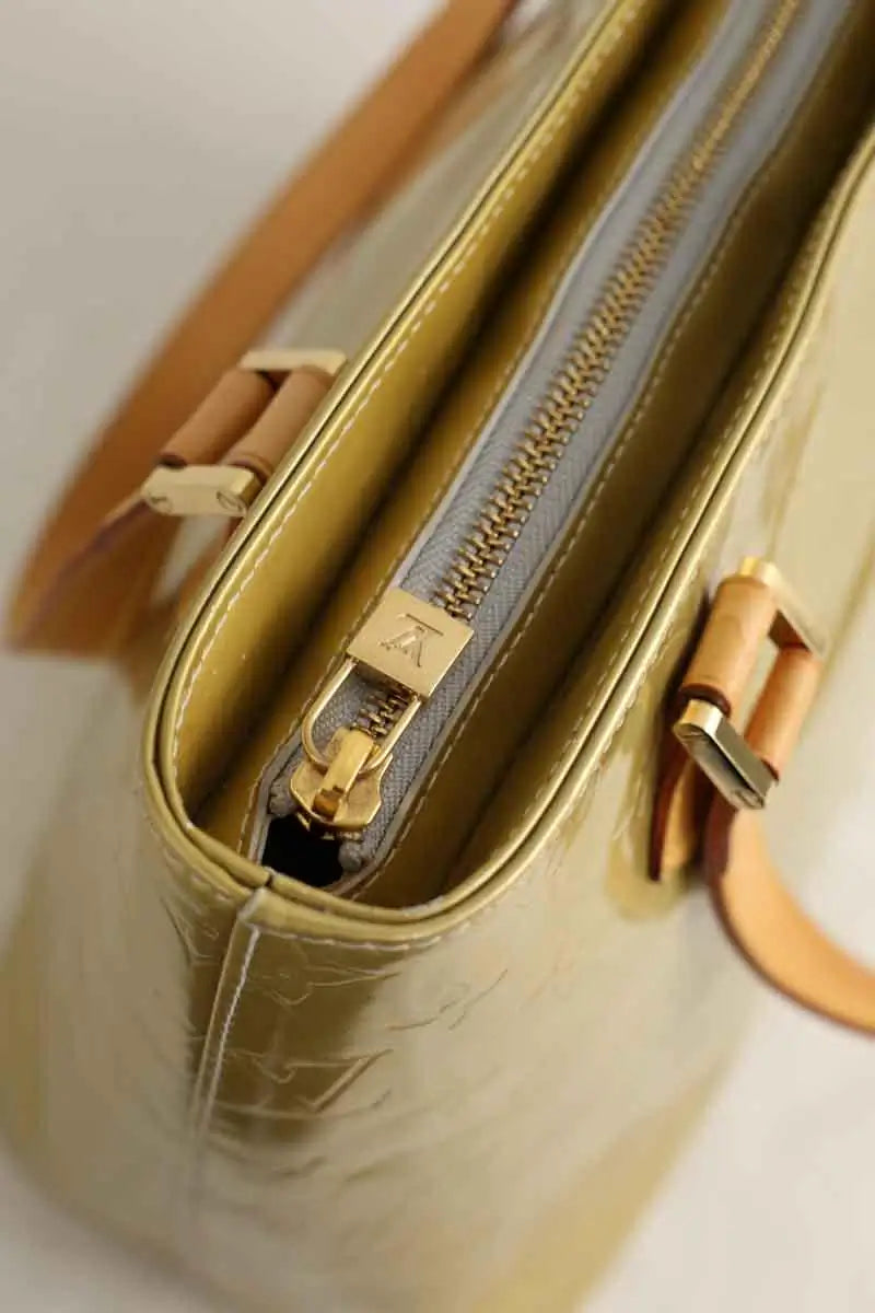 Sac à main Louis Vuitton Reade Doré en Cuir