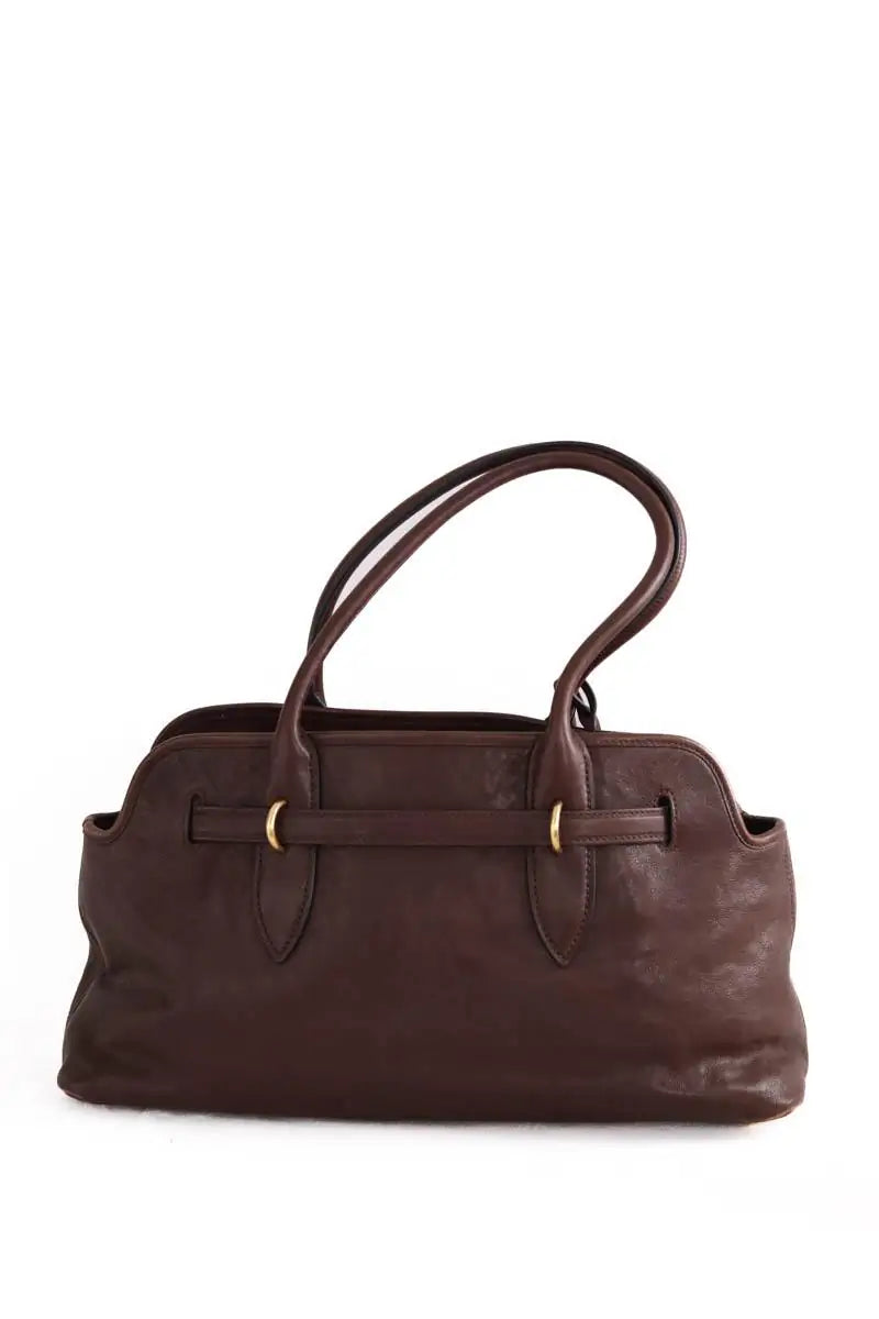 Sac à main Miu Miu Marron en Cuir