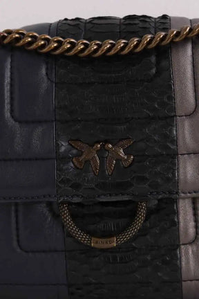 Sac à main Pinko Gris en Cuir