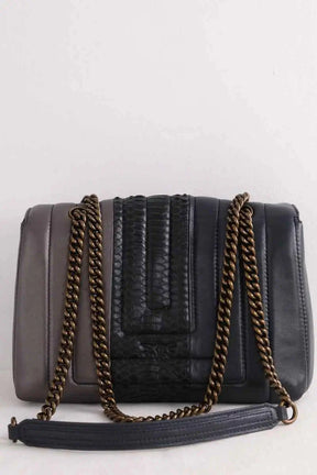 Sac à main Pinko Gris en Cuir