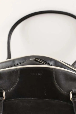 Sac à main Prada Bowling Noir en Cuir