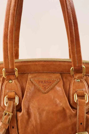 Sac à main Prada Other Marron en Cuir