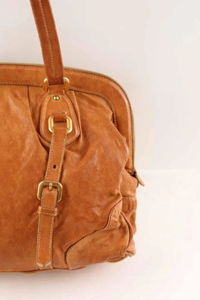 Sac à main Prada Other Marron en Cuir