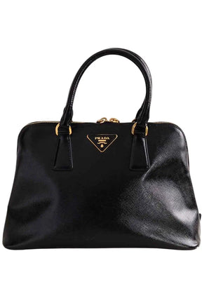 Sac à main Prada Saffiano  Noir en Cuir - Seconde Main