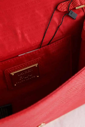 Sac à main Ralph Lauren Rouge en Cuir