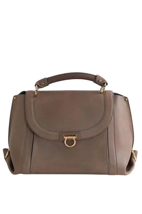 Sac à main Salvatore Ferragamo Beige en Cuir - Seconde Main