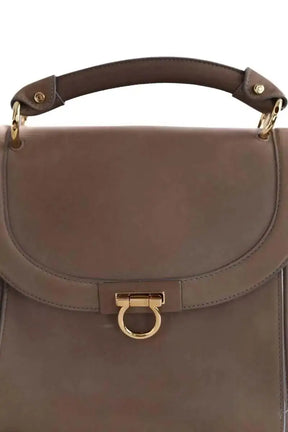 Sac à main Salvatore Ferragamo Beige en Cuir