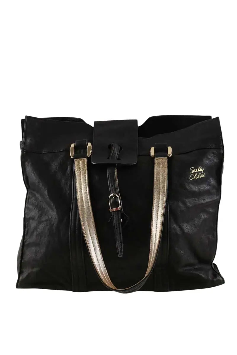 Sac à main See By Chloé Noir en Cuir - Seconde Main