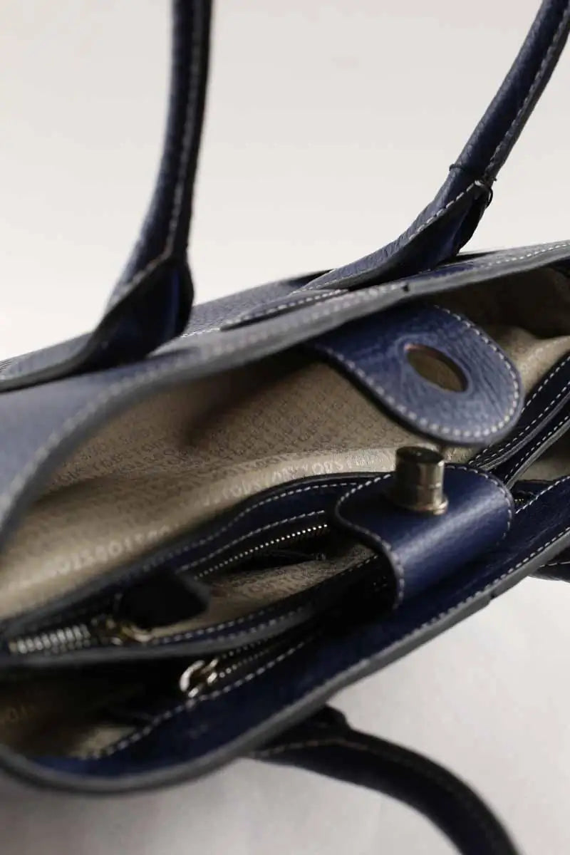 Sac à main Tod's Bleu en Cuir