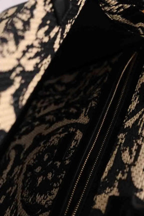 Sac à main Versace Large Tote Barocco Beige en Osier