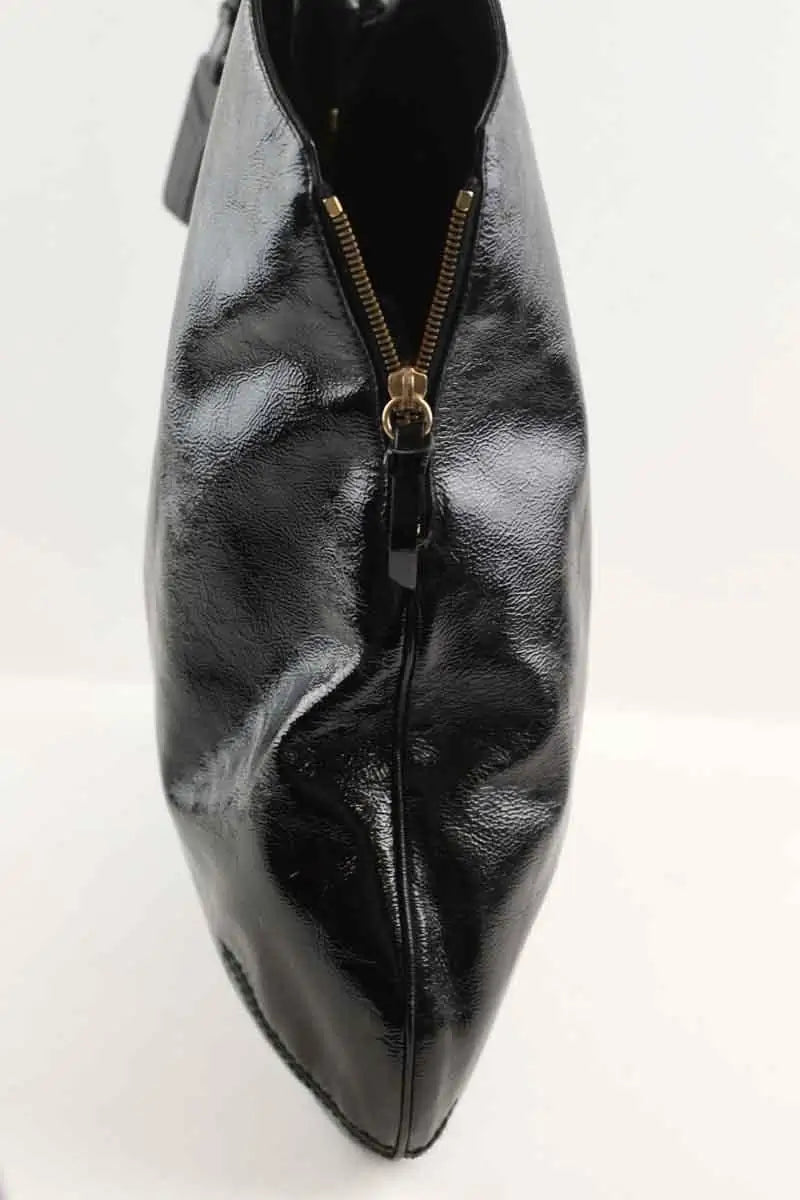 Sac à main Yves Saint Laurent Noir en Cuir verni