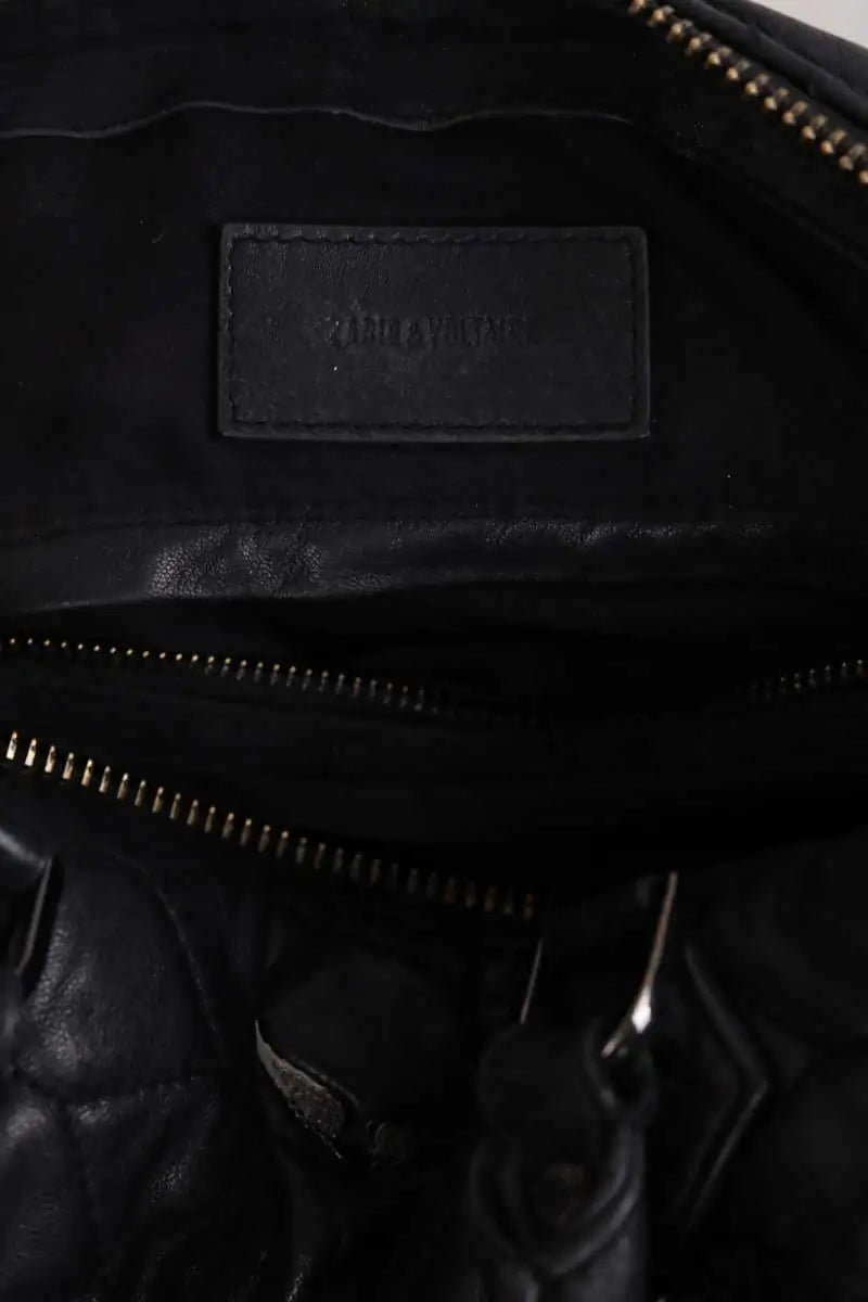 Sac à main Zadig & Voltaire Sunny Noir en Cuir