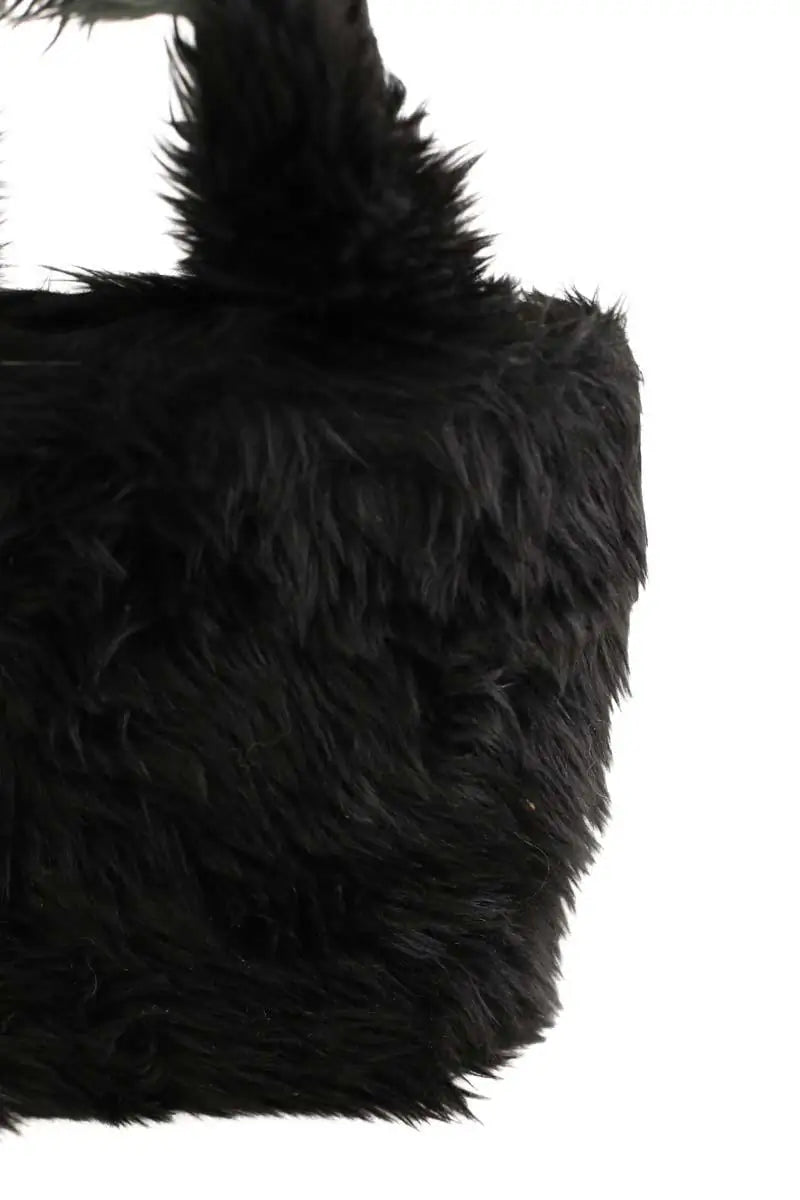 Sac Balenciaga Noir en Fourrure