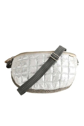 Sac banane Bellerose Argent en Tissu - Seconde Main