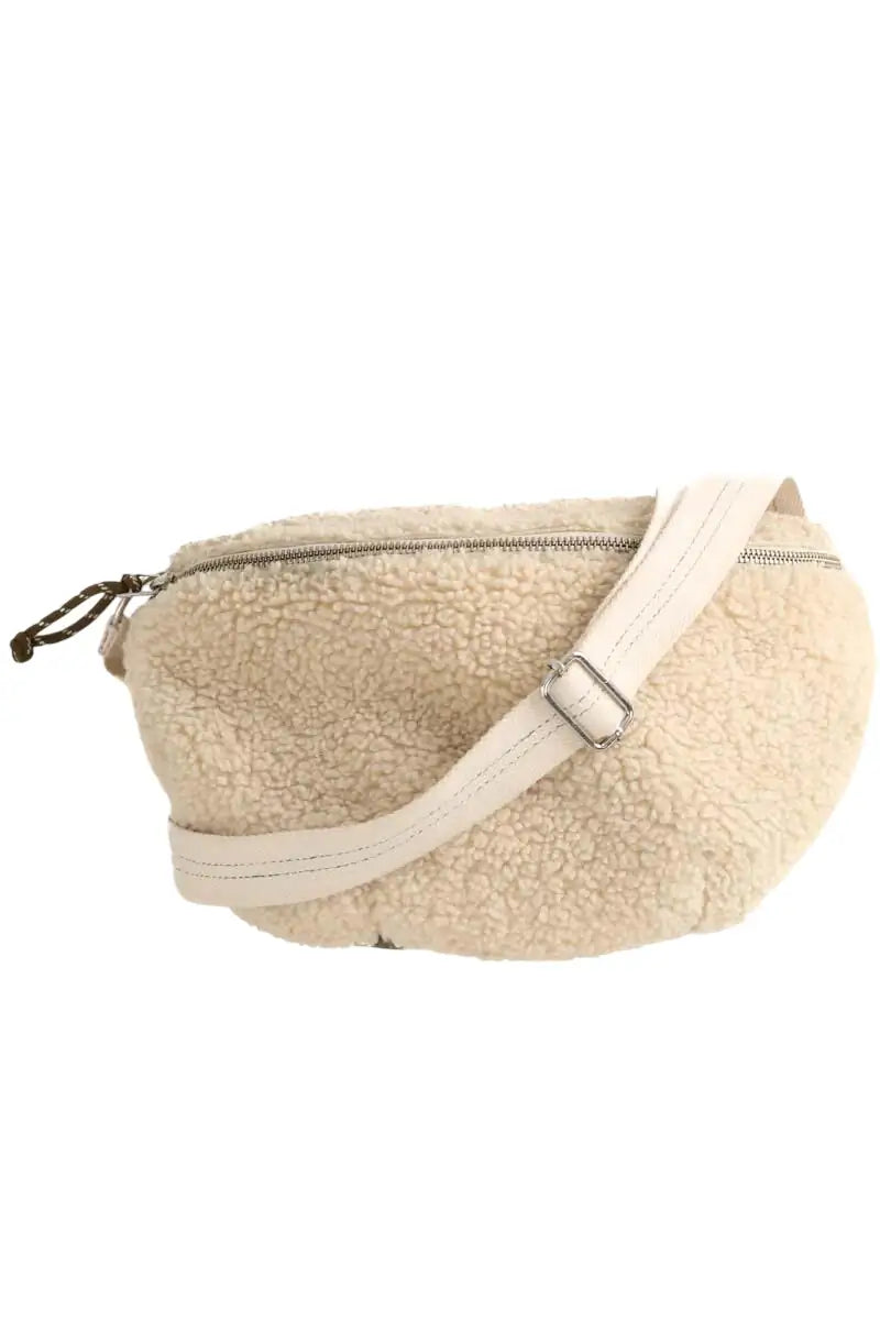 Sac banane Bellerose Ecru en Tissu - Seconde Main